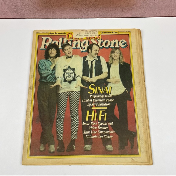 Vintage Rolling Stone Magazine Cheap Trick Sinai June 14, 1979 - Picture 1 of 5